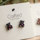 Cuddle Bear Cutie Studs