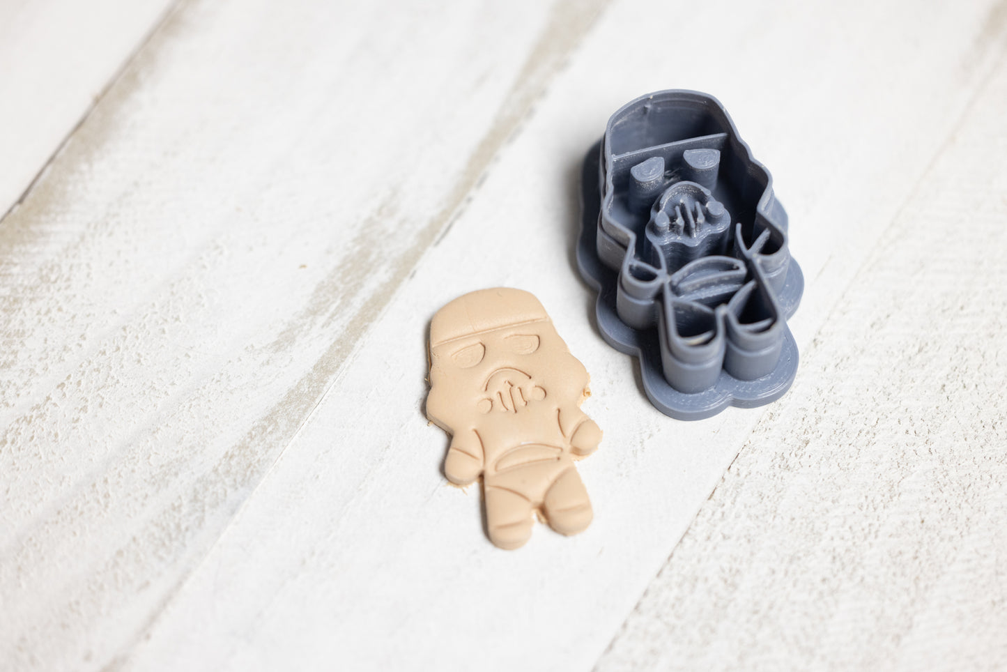 Christmas Gingerbread Trooper Clay Cutter