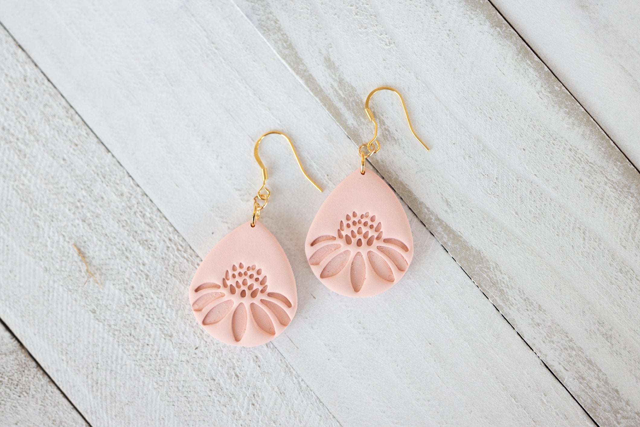 Daisy Teardrop Earrings
