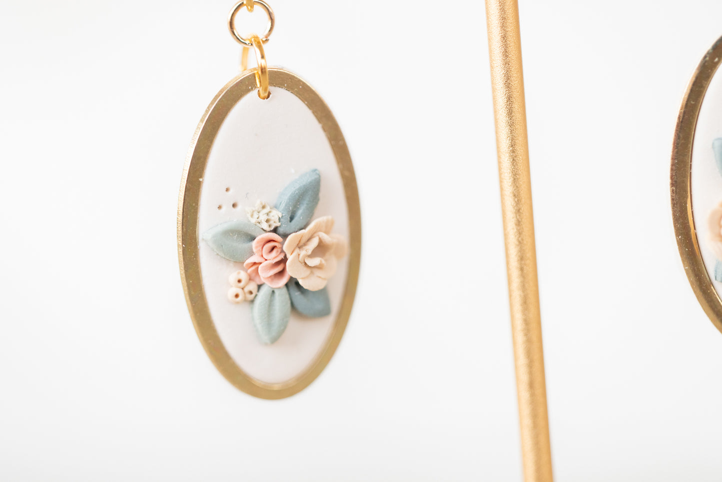 Oval Bouquet Earrings