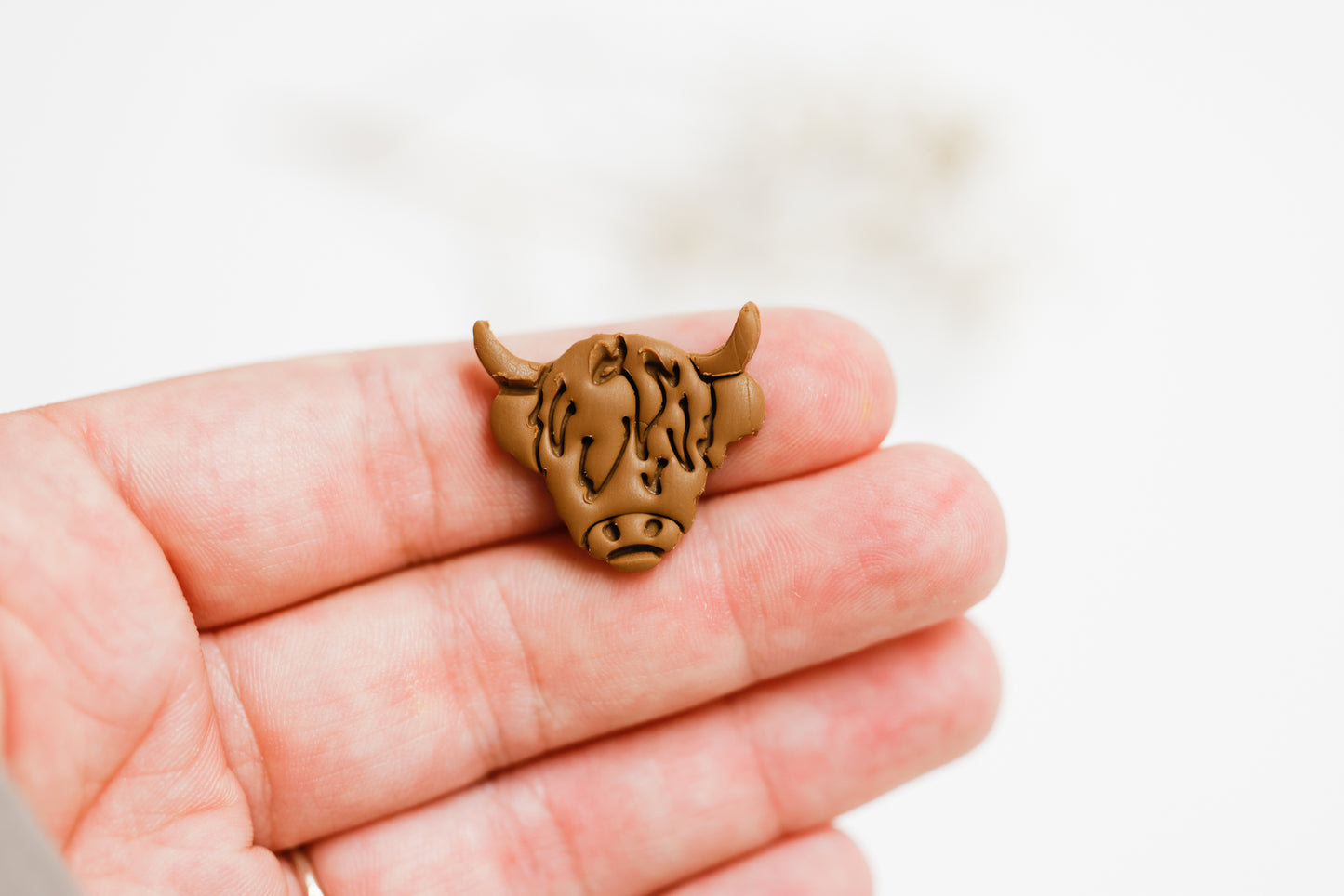 Highland Cow Clay Cutter